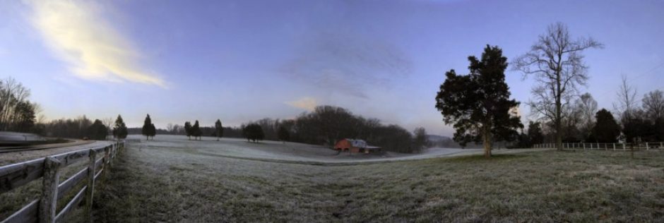 December morning, rural Gaston County.