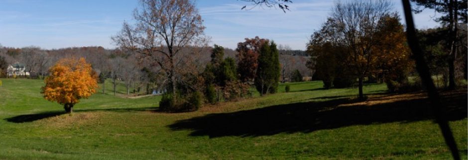 Fall landscape on Beth Haven Church Road in Lincoln County.