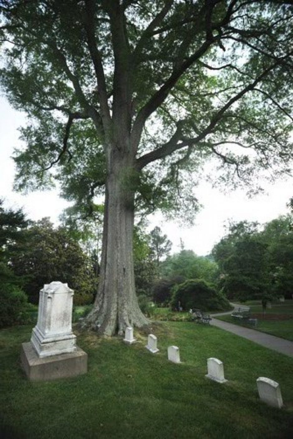 Memorial Garden in downtown Concord, Cabarrus County.