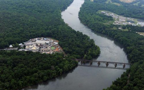 Manchester Creek Wastewater Treatment Plant.