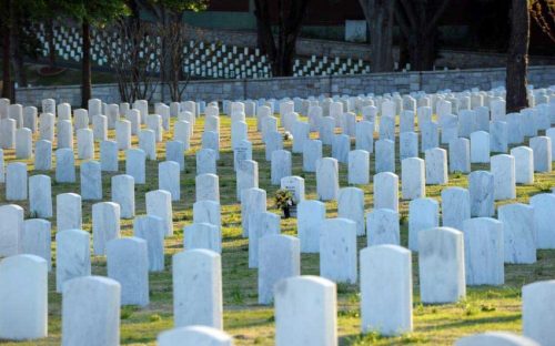 The Salisbury National Cemetery contains many Union war dead from North Carolina's only Civil War prison.