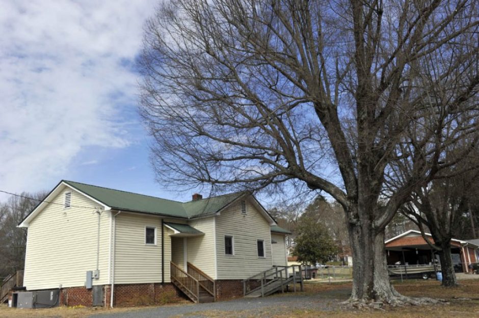 New London Colored School, Rosenwald School in Stanly County.