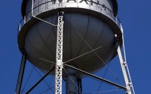 An older tower in Waxhaw, Union County