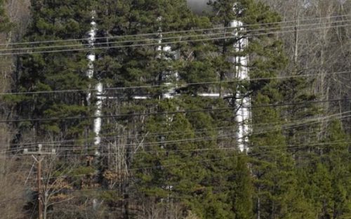 Red Cross' tower in Stanly County