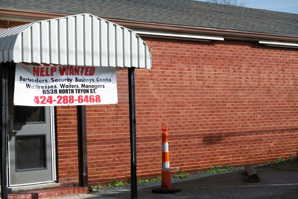 Look closely at the brick and you can see the faded letters for Old Hickory House BBQ. Founded in 1957, it operated at this spot (built in 1966) from 1972 through 2015, and for its first decades was considered the top barbecue restaurant in Charlotte. During a tour of N.C. barbecue restaurants in the early 1980s, famed New York Times food editor and critic Craig Claiborne dined here. Photo: Nancy Pierce