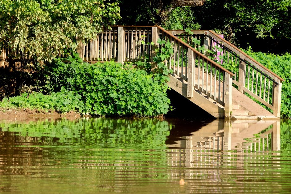 A public boat launch for paddlers in Cramerton. Photo: Nancy Pierce