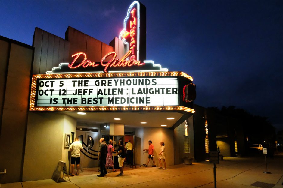 Uptown Shelby is home to the Don Gibson Theatre. Photo: Nancy Pierce