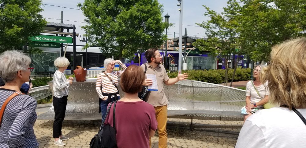 Art in Transit along the Blue Line. Photo: Angelique Gaines