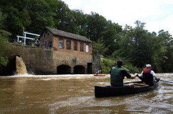 A small hydro power plant on the South Fork River