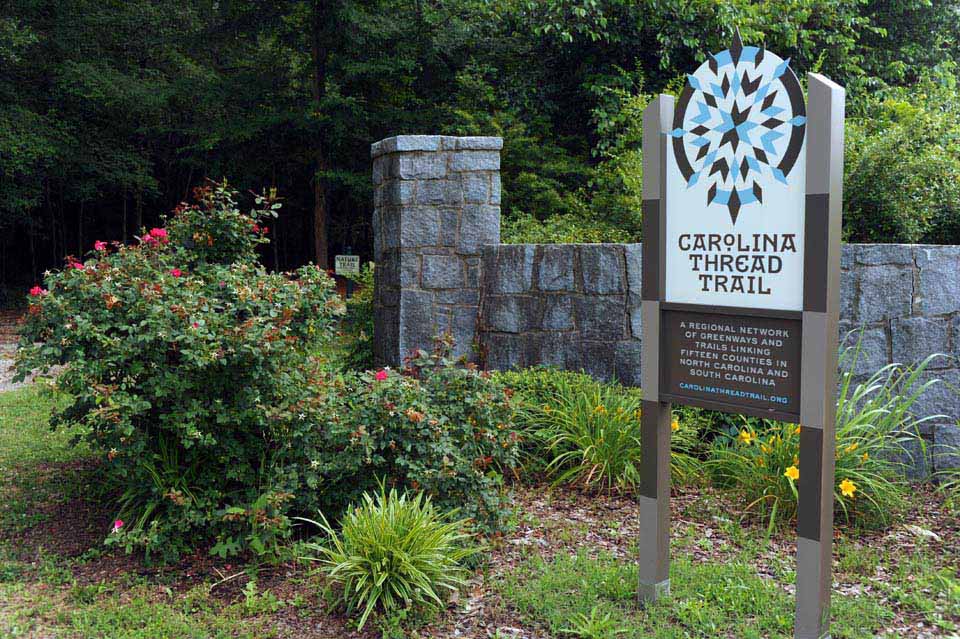 The Carolina Thread Trail runs through Chester.