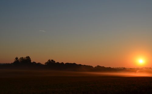  Jason Walser, second place. A rural field in western Rowan County, at sunrise. See article below for more description. Photo: Jason Walser