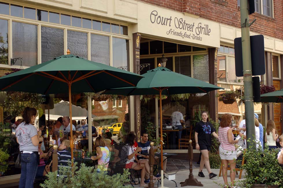 Locally-owned shops in downtown Lincolnton.