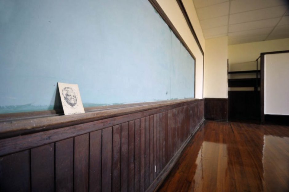 Norwood Black School, interior.