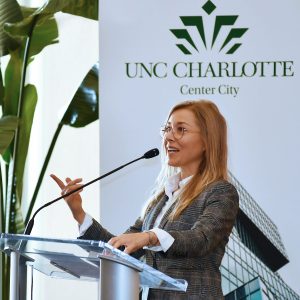Keynote speaker Sarah Smarsh at the 2019 Schul Forum