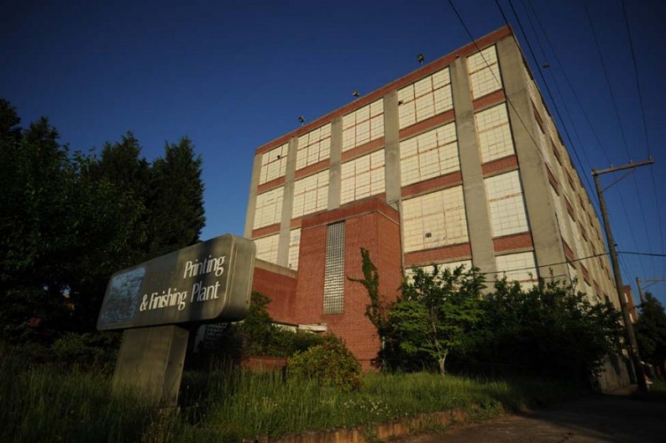 Today, Rock Hill plans to turn its old Bleachery (shown in 2010) into a high-tech center. Photo: Nancy Pierce