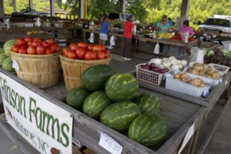 Monroe farmers market.