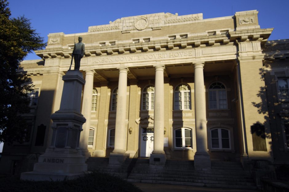 Anson County Courthouse in Wadesboro.