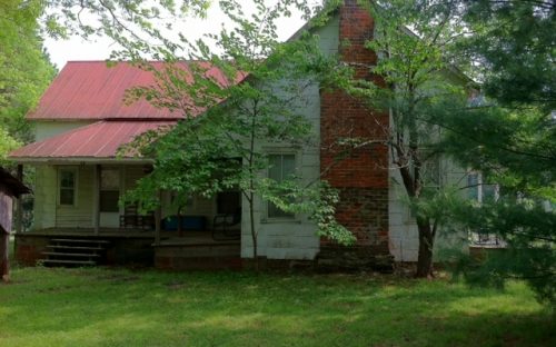 Rear "kitchen el" on the Grissom house.