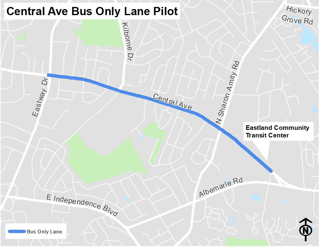 Map of the Central Avenue lanes