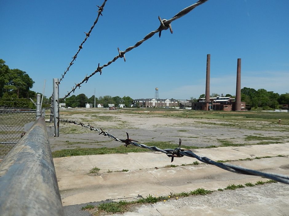 Rock Hill's Bleachery, today, awaiting redevelopment. Photo: Mae Israel