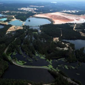 Gravel Pits near US Hwy 74.