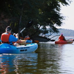 Paddlers on Stumpy Pond near Great Falls, S.C. Photo: Nancy Pierce