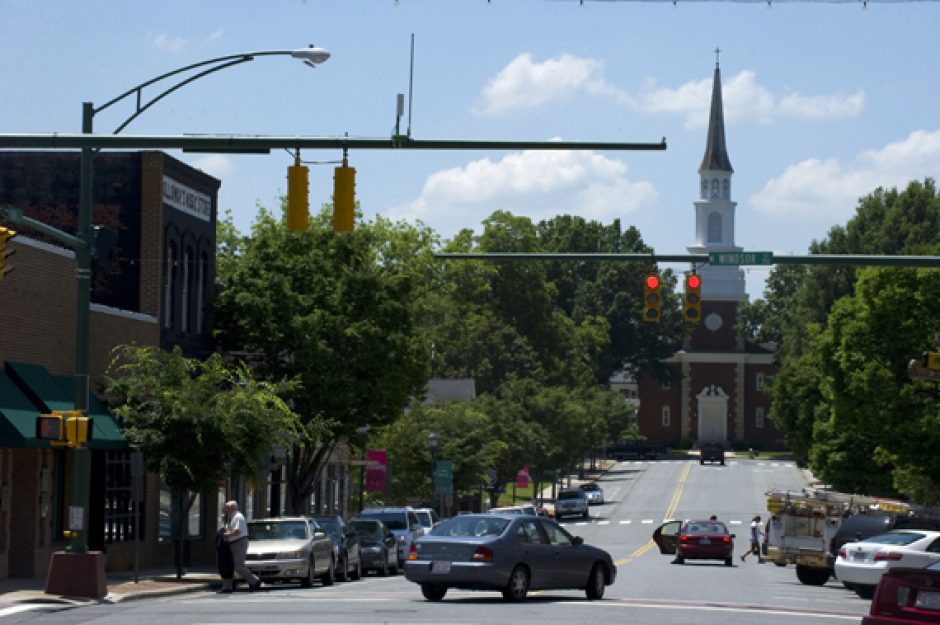 Main Street, downtown Monroe.