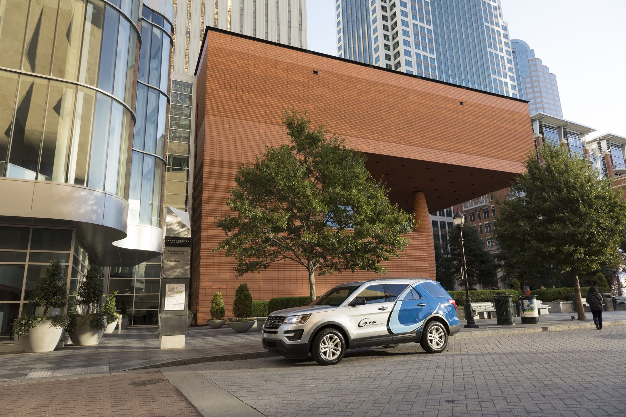 A CATS vanpool vehicle